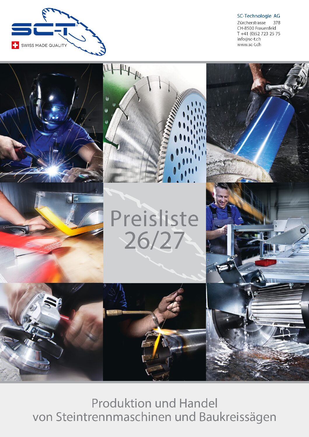 Preisliste 2026/27